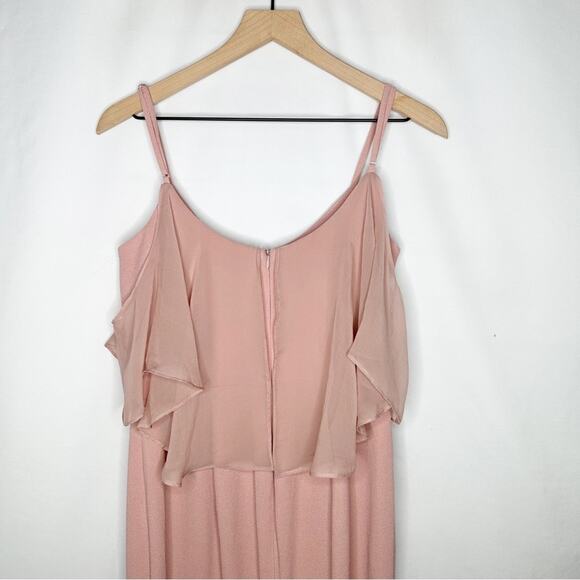 DRESS THE POPULATION Pink Maxi Dress NWT in Medium - Picture 3 of 8